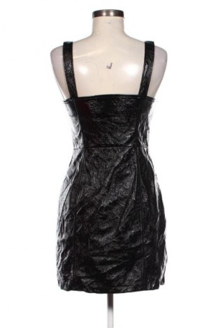 Lederkleid Stradivarius, Größe M, Farbe Schwarz, Preis 6,99 €