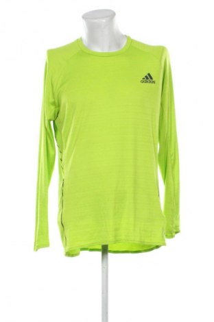 Ανδρική μπλούζα Adidas, Μέγεθος XL, Χρώμα Πράσινο, Τιμή 17,99 €