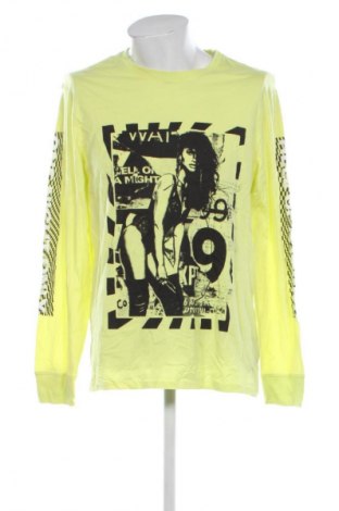 Bluză de bărbați Guess, Mărime L, Culoare Galben, Preț 92,99 Lei
