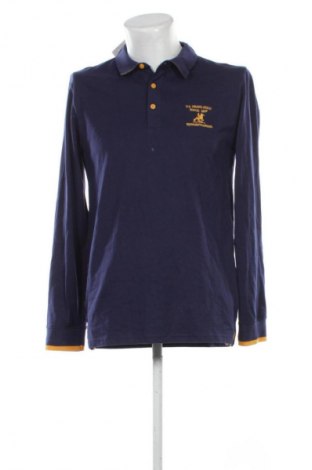 Pánské tričko  U.S.Grand Polo, Velikost M, Barva Modrá, Cena  229,00 Kč