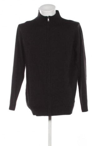 Jachetă tricotată de bărbați Five, Mărime XL, Culoare Negru, Preț 66,99 Lei