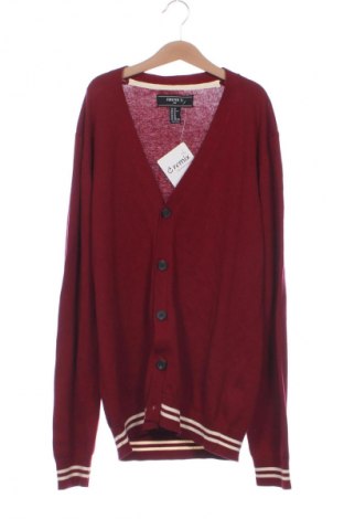 Herren Strickjacke Forever 21, Größe XS, Farbe Rot, Preis 24,55 €