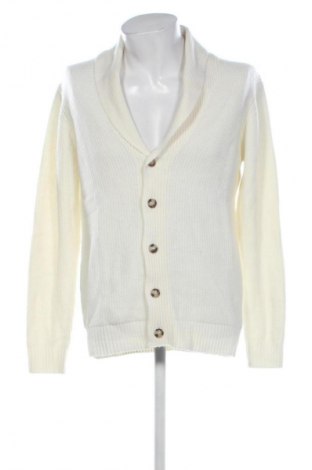 Herren Strickjacke Lindbergh, Größe M, Farbe Ecru, Preis 93,99 €