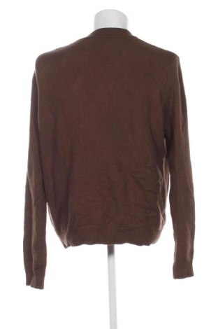 Jachetă tricotată de bărbați Pier One, Mărime L, Culoare Maro, Preț 196,99 Lei