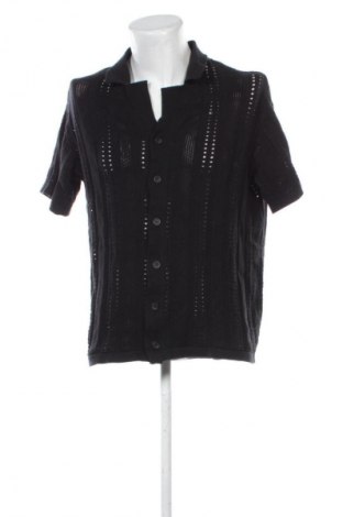 Męski kardigan Rebel, Rozmiar L, Kolor Czarny, Cena 107,17 zł