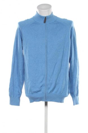 Jachetă tricotată de bărbați Tailor & Son, Mărime XL, Culoare Albastru, Preț 68,99 Lei