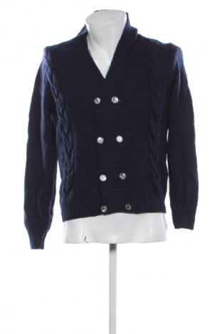 Jachetă tricotată de bărbați Unbranded, Mărime S, Culoare Albastru, Preț 55,99 Lei