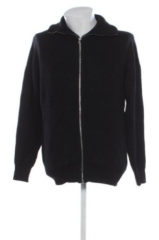 Herren Strickjacke Zara, Größe L, Farbe Schwarz, Preis € 15,99