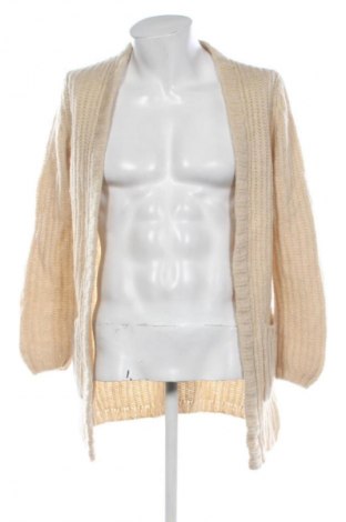 Herren Strickjacke Zara, Größe M, Farbe Beige, Preis 14,99 €