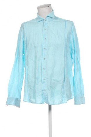 Ανδρικό πουκάμισο Bigotti, Μέγεθος XXL, Χρώμα Μπλέ, Τιμή 40,41 €