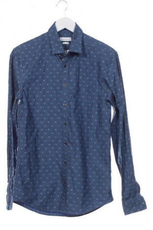 Herrenhemd Calvin Klein, Größe S, Farbe Blau, Preis 34,71 €