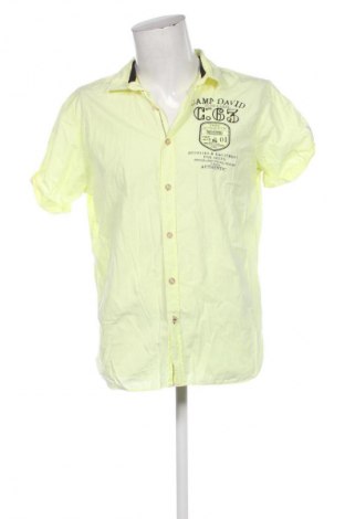 Мъжка риза Camp David, Размер L, Цвят Жълт, Цена 16,36 €