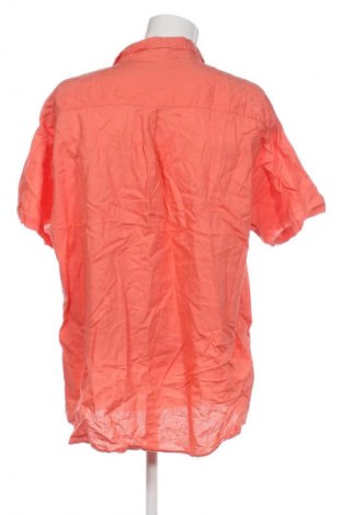 Pánska košeľa  Dressmann, Veľkosť 4XL, Farba Oranžová, Cena  13,95 €