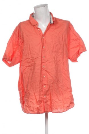 Pánska košeľa  Dressmann, Veľkosť 4XL, Farba Oranžová, Cena  13,95 €