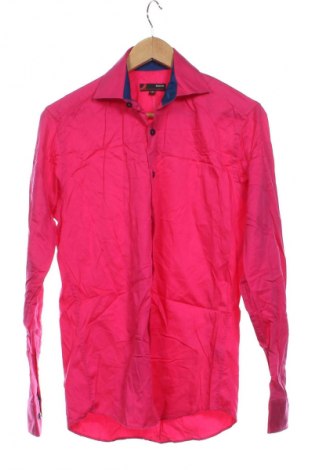 Ανδρικό πουκάμισο Dressmann, Μέγεθος M, Χρώμα Ρόζ , Τιμή 6,99 €