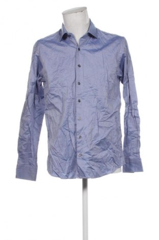 Cămașă de bărbați Dressmann, Mărime L, Culoare Albastru, Preț 40,99 Lei