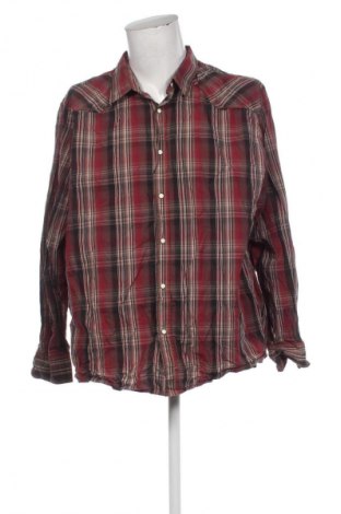 Ανδρικό πουκάμισο Giovani, Μέγεθος 3XL, Χρώμα Πολύχρωμο, Τιμή 15,00 €