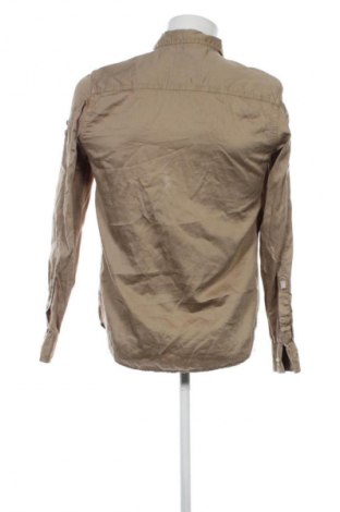 Ανδρικό πουκάμισο Guess, Μέγεθος S, Χρώμα  Μπέζ, Τιμή 18,99 €