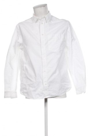 Ανδρικό πουκάμισο H&M, Μέγεθος M, Χρώμα Λευκό, Τιμή 15,00 €