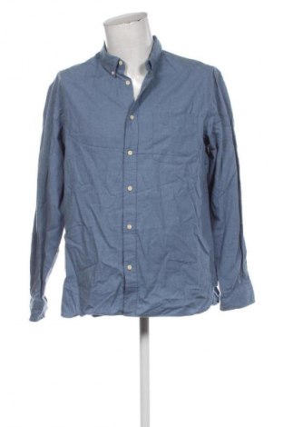 Herrenhemd H&M L.O.G.G., Größe XL, Farbe Blau, Preis € 9,99