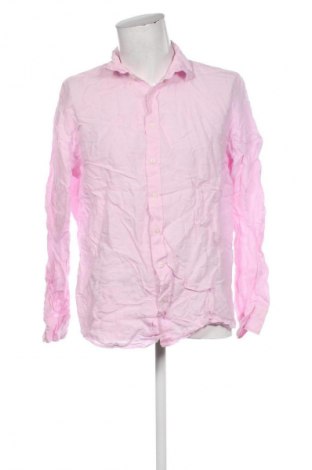 Cămașă de bărbați Hackett, Mărime XL, Culoare Roz, Preț 112,99 Lei