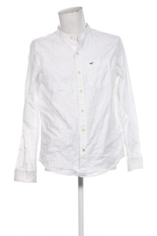 Cămașă de bărbați Hollister, Mărime L, Culoare Alb, Preț 58,99 Lei