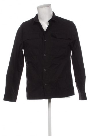 Ανδρικό πουκάμισο Jack & Jones, Μέγεθος L, Χρώμα Μαύρο, Τιμή 17,00 €