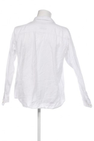 Ανδρικό πουκάμισο Jack & Jones, Μέγεθος XXL, Χρώμα Λευκό, Τιμή 17,00 €