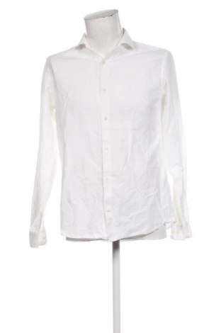 Ανδρικό πουκάμισο Jack & Jones PREMIUM, Μέγεθος L, Χρώμα Λευκό, Τιμή 17,46 €