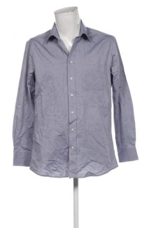 Ανδρικό πουκάμισο Lorenzo Calvino, Μέγεθος L, Χρώμα Μπλέ, Τιμή 5,99 €