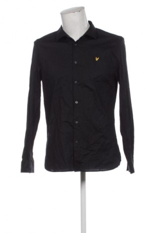 Мъжка риза Lyle & Scott, Размер L, Цвят Черен, Цена 63,00 €