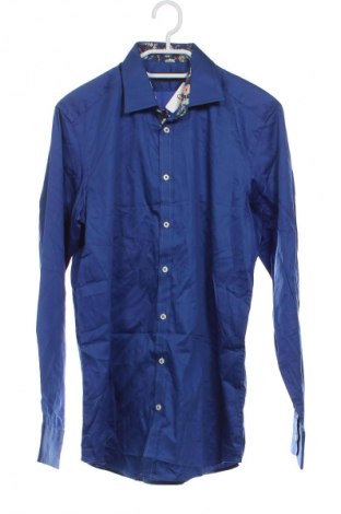 Herrenhemd Sand, Größe M, Farbe Blau, Preis 11,99 €