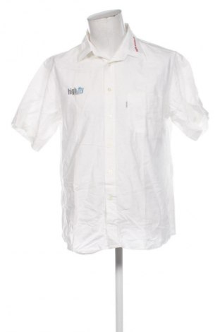 Ανδρικό πουκάμισο Switcher, Μέγεθος L, Χρώμα Λευκό, Τιμή 6,99 €