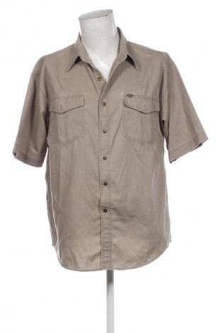 Cămașă de bărbați Unbranded, Mărime XL, Culoare Bej, Preț 78,20 Lei