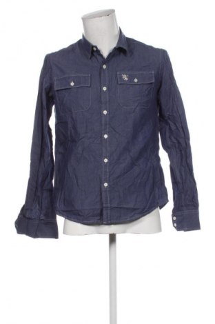 Ανδρικό πουκάμισο Unbranded, Μέγεθος M, Χρώμα Μπλέ, Τιμή 5,99 €