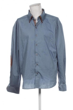 Herrenhemd Unbranded, Größe 3XL, Farbe Blau, Preis € 15,99