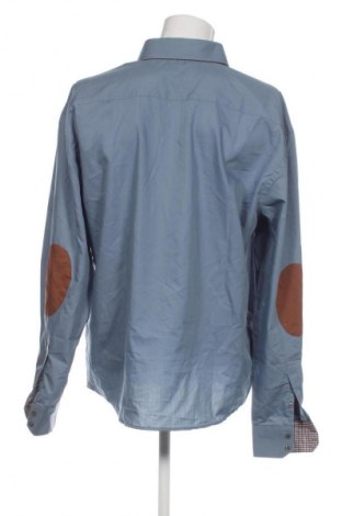 Herrenhemd Unbranded, Größe 3XL, Farbe Blau, Preis € 15,99