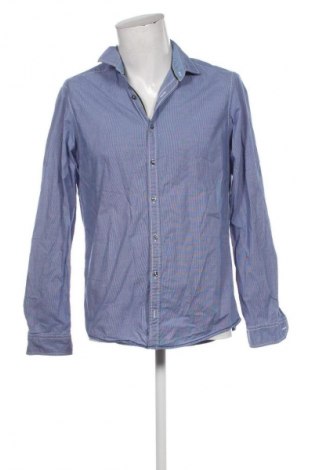 Ανδρικό πουκάμισο Venti, Μέγεθος M, Χρώμα Μπλέ, Τιμή 6,99 €