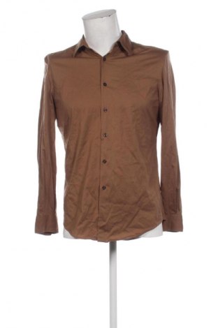 Cămașă de bărbați Zara, Mărime M, Culoare Maro, Preț 65,99 Lei