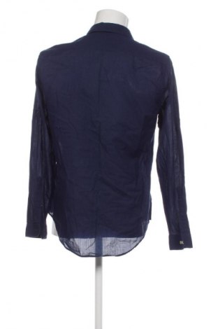 Ανδρικό πουκάμισο Zara, Μέγεθος L, Χρώμα Μπλέ, Τιμή 17,46 €