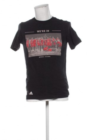 Herren T-Shirt Adidas, Größe S, Farbe Schwarz, Preis € 15,99