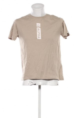 Férfi póló Alpha Industries, Méret L, Szín Barna, Ár 7 059 Ft