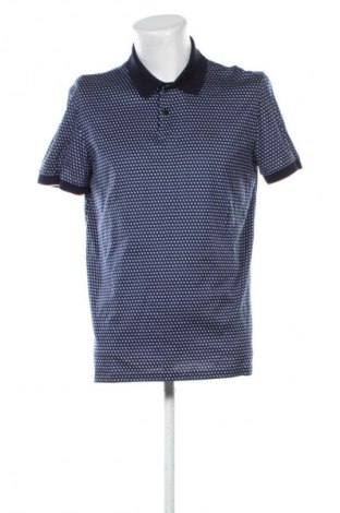 Męski T-shirt BOSS, Rozmiar XXL, Kolor Niebieski, Cena 187,55 zł