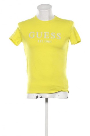 Férfi póló Guess, Méret S, Szín Sárga, Ár 7 213 Ft