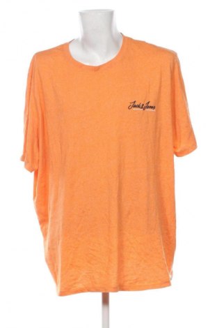 Tricou de bărbați Jack & Jones, Mărime 5XL, Culoare Portocaliu, Preț 52,99 Lei