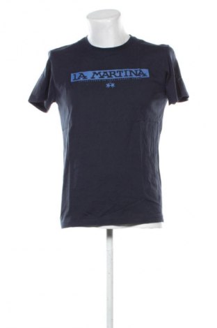 Męski T-shirt La Martina, Rozmiar XL, Kolor Niebieski, Cena 112,53 zł
