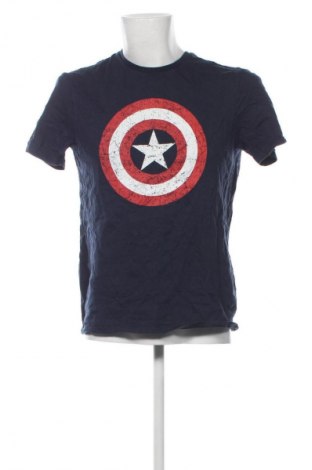 Herren Shirt Marvel, Größe L, Farbe Blau, Preis 8,99 €