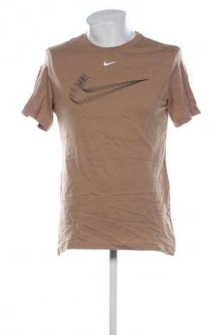 Męski T-shirt Nike, Rozmiar M, Kolor Brązowy, Cena 75,02 zł
