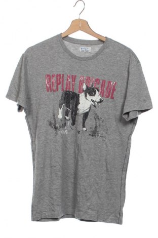 Férfi póló Replay, Méret L, Szín Szürke, Ár 9 369 Ft