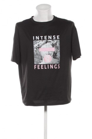 Męski T-shirt SHEIN, Rozmiar M, Kolor Czarny, Cena 52,03 zł